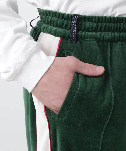 MANASTASH（マナスタッシュ）の「MANASTASH/マナスタッシュ　VELVET TRACK PANTS/ベルベットトラックパンツ（その他パンツ・メンズ・ネイビー/モスグリーン/ブラック・L/S/XL/M）」の15枚目の写真