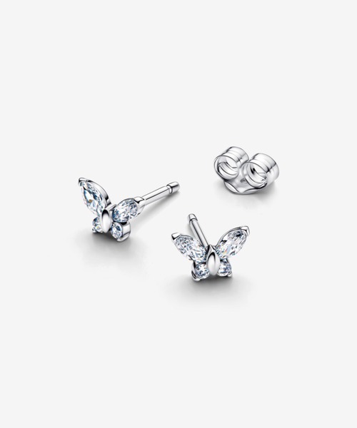 PANDORA(パンドラ)の「バタフライ スタッズ ピアス(ピアス(両耳用)・レディース・シルバー・FREE)」の2枚目の写真