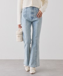 one after another NICE CLAUP | 【S/Mサイズ展開】フレアデニムパンツ(デニムパンツ)