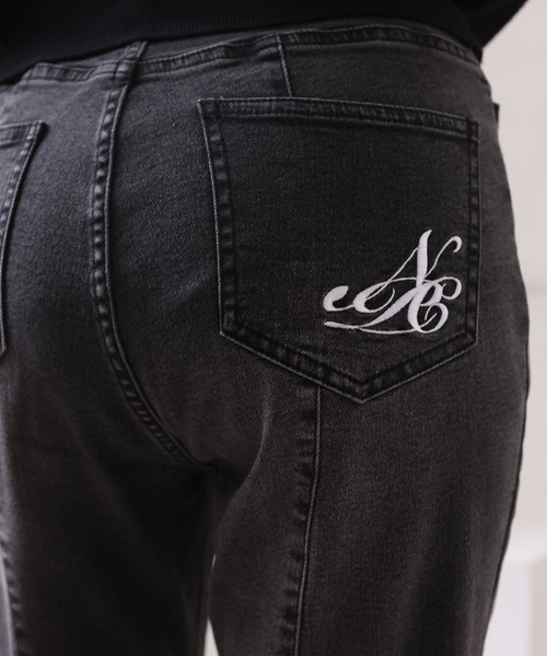 one after another NICE CLAUP(ワンアフターアナザーナイスクラップ)の「【S/Mサイズ展開】フレアデニムパンツ(デニムパンツ・レディース・ライトブルー/ブルー/グレー・MEDIUM/SMALL)」の18枚目の写真