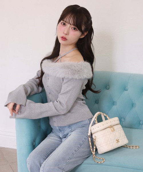 one after another NICE CLAUP(ワンアフターアナザーナイスクラップ)の「【S/Mサイズ展開】フレアデニムパンツ(デニムパンツ・レディース・ライトブルー/ブルー/グレー・MEDIUM/SMALL)」の9枚目の写真