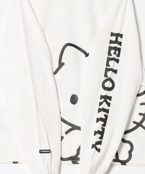 Little sunny bite(リトルサニーバイト)の「【RES】【little sunny bite】HELLO KITTY x little sunny bite long tee(Tシャツ/カットソー・レディース・ホワイト/ブラック/ライトブルー・MEDIUM/SMALL)」の5枚目の写真