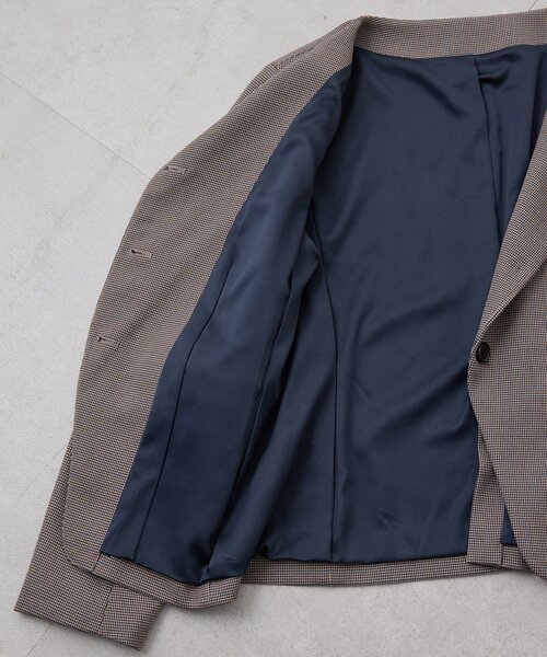 ear PAPILLONNER(イアパピヨネ)の「ガンクラブチェックノーカラージャケット【SUM1 STYLE】(その他アウター・レディース・ブラック・FREE)」の21枚目の写真