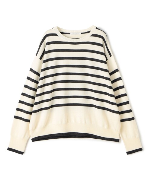 ウーステッドウール ラウンドネックプルオーバー（ニット/セーター