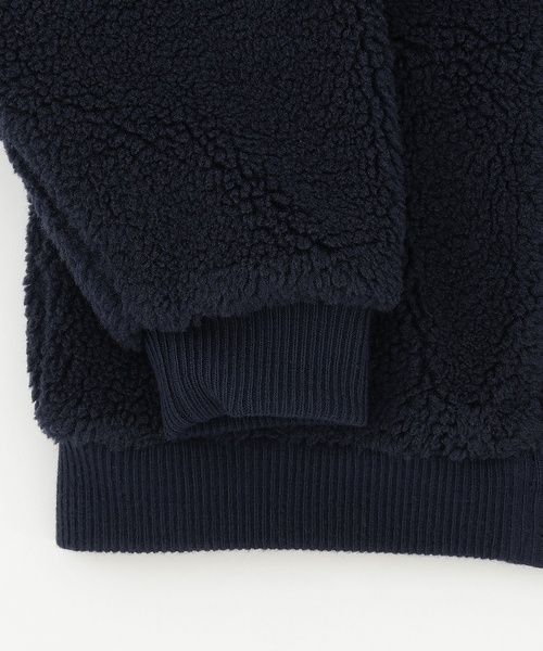 kladskap（クレードスコープ）の「恐竜ボアブルゾン（ブルゾン・キッズ・ネイビー/アイボリー・110cm/120cm/130cm/90cm/100cm）」の7枚目の写真