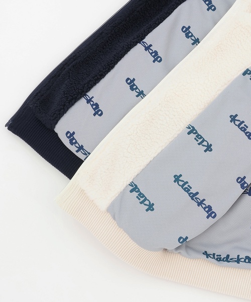 kladskap（クレードスコープ）の「恐竜ボアブルゾン（ブルゾン・キッズ・ネイビー/アイボリー・110cm/120cm/130cm/90cm/100cm）」の8枚目の写真