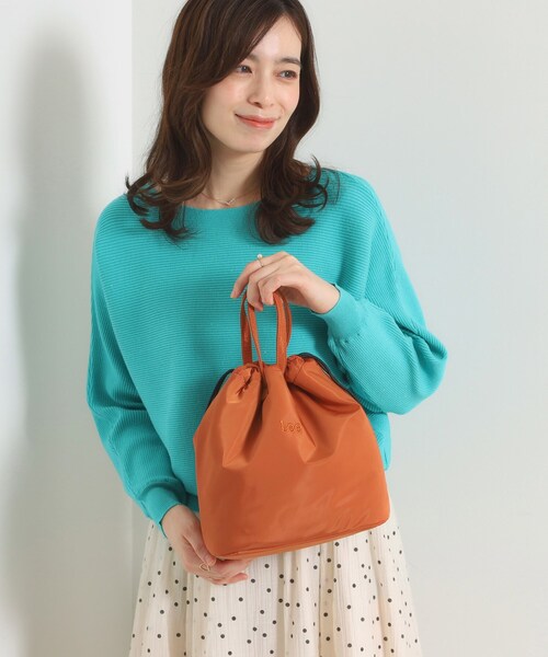 ITS'DEMO（イッツデモ）の「＜Lee別注＞ボアリバーシブルトート（トートバッグ・レディース・ブルー/カーキ/オレンジ・00）」の9枚目の写真