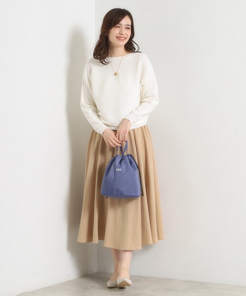 ITS'DEMO（イッツデモ）の「＜Lee別注＞ボアリバーシブルトート（トートバッグ・レディース・ブルー/カーキ/オレンジ・00）」の12枚目の写真