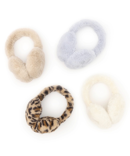 LOVETOXIC（ラブトキシック）の「フェイクファーイヤーマフ（イヤーマフ・キッズ・ベージュ/サックスブルー/アイボリー/カラフル・F）」の6枚目の写真