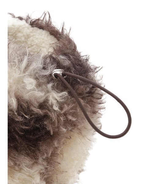 LILY BROWN（リリーブラウン）の「ハーネスストラップファーブーツ（ブーツ・レディース・ベージュ・S）」の8枚目の写真