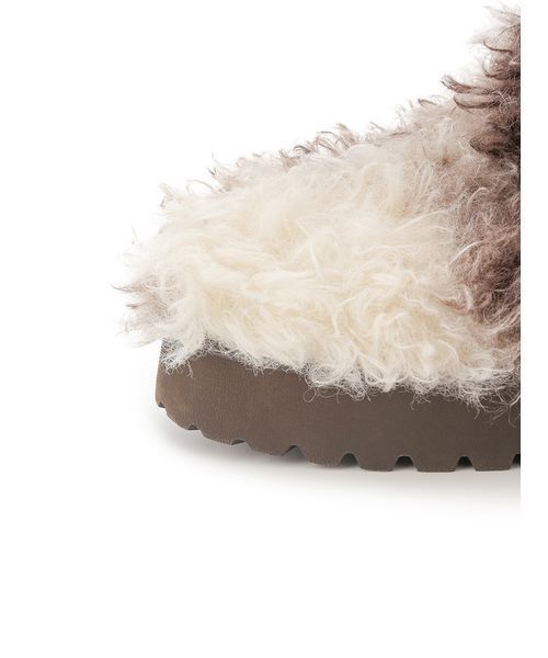 LILY BROWN（リリーブラウン）の「ハーネスストラップファーブーツ（ブーツ・レディース・ベージュ・S）」の10枚目の写真