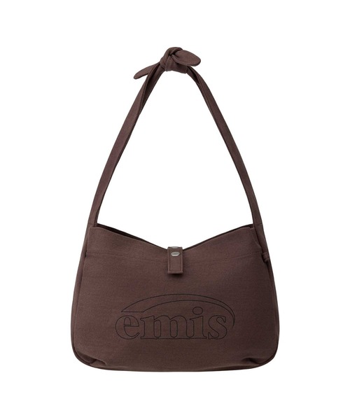 EMIS（イミス）の「VINTAGE COTTON TOTE BAG（トートバッグ・レディース・ブラウン/ベージュ/ブラック・FREE）」の2枚目の写真