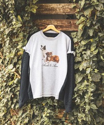 niko and...（ニコアンド）の「【NASU FARM VILLAGE】スウェットコンビニット（ニット/セーター）」