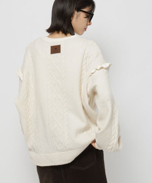 セール】【NASU FARM VILLAGE】スウェットコンビニット（ニット