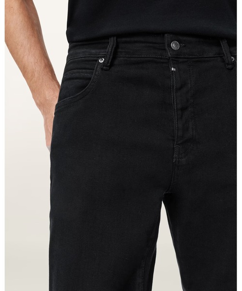 ALLSAINTS（オールセインツ）の「SID SKINNY FIT DENIM JEANS | SID スキニー フィット デニム ジーンズ（デニムパンツ・メンズ・ブラック系その他・30/30/31/30/32/30/28/30）」の4枚目の写真