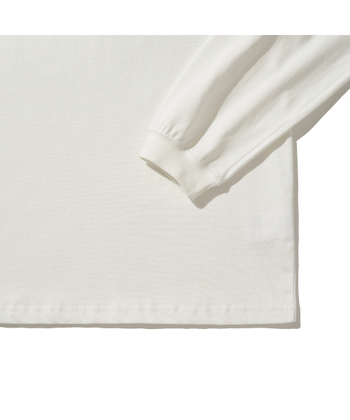 HISHANDER(ヒズハンダー)の「ANNAPOLIS L/S TEE WHITE(Tシャツ/カットソー・メンズ・その他・3/1/2)」の3枚目の写真