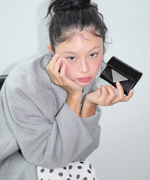 TRIANGLE DOZI WALLET - BLACK（札入れ/マネークリップ）｜FENNEC