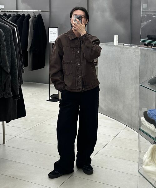 INSILENCE(インサイロンス)の「ベクサテン フレンチ ワークパンツ オリーブ(その他パンツ・レディース・その他・SMALL/MEDIUM/LARGE)」の9枚目の写真