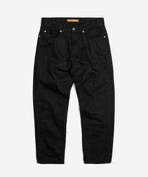 OG TAPERED ANKLE COTTON PANTS _ BLACK