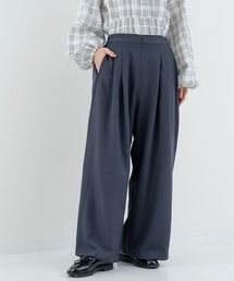 refinedworks | 【refinedworks】タックデザイン が魅力的な ワイドパンツ(その他パンツ)