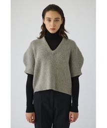 RIM.ARK（リムアーク）の「Round knit vest tops ラウンドニットベストトップス（ニット/セーター）」