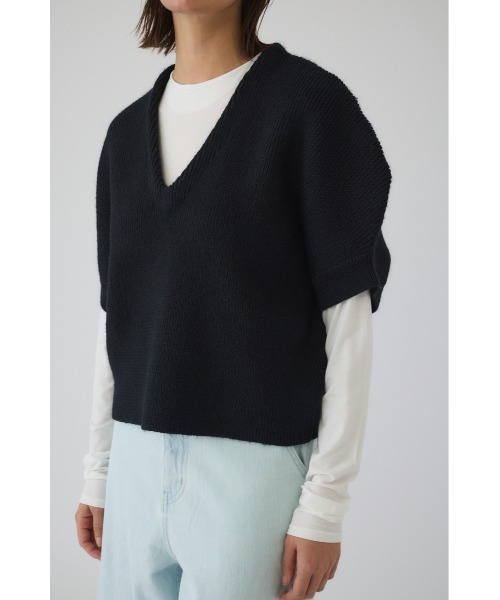 【新品】今期RIM.ARKリムアーク　クラシカルニットベスト　ネイビー RIM.ARK（リムアーク）の「Classical knit vest クラシカルニット