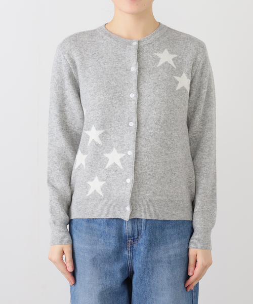 WEBHOUSE(ウェブハウス)の「【Geek Office / ギークオフィス】WEBHOUSE / Shooting Star Angel Cardigan(カーディガン/ボレロ・レディース・レッド/グレー・FREE)」の11枚目の写真