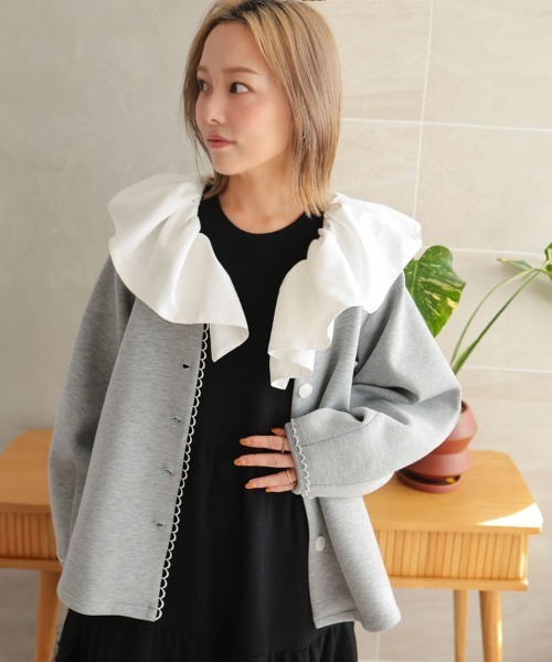 セール】スカラップブレードレースセットアップ（スーツパンツ