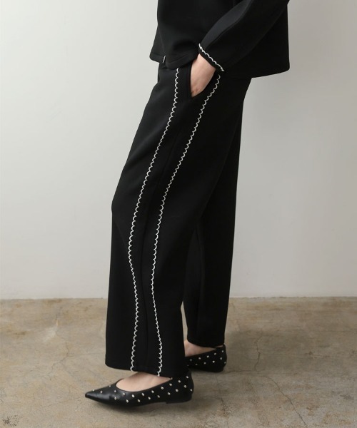 スカラップブレードレースセットアップ（スーツパンツ）｜DONOBAN