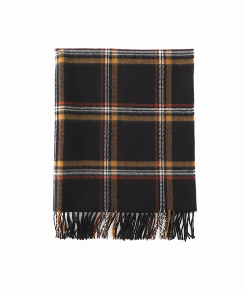 JOURNAL STANDARD relume（ジャーナルスタンダード　レリューム）の「《再入荷！》アクリルチェックストール（マフラー・レディース・レッド/ネイビー/ブラウン系その他・FREE）」の9枚目の写真