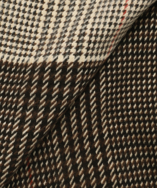 JOURNAL STANDARD relume（ジャーナルスタンダード　レリューム）の「《再入荷！》アクリルチェックストール（マフラー・レディース・レッド/ネイビー/ブラウン系その他・FREE）」の12枚目の写真