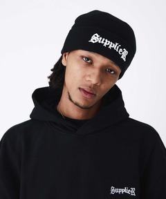 SUPPLIER/サプライヤー Signature Logo Beanie 3D刺繍 ニットビーニー