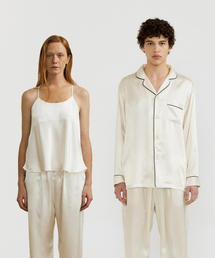 JO'S LOUNGE（ジョーズラウンジ）の「(couple) Classic Ivory Pajama Set + Camisole Two-piece（ルームウェア/パジャマ）」