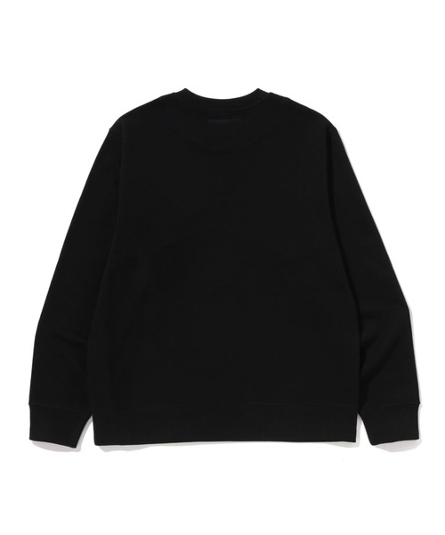 A BATHING APE(アベイシングエイプ)の「ONE POINT REGULAR FIT CREWNECK SWEATSHIRT(スウェット・メンズ・グレー/ブラック/アイボリー・XX-LARGE/MEDIUM/SMALL/LARGE/X-LARGE)」の5枚目の写真