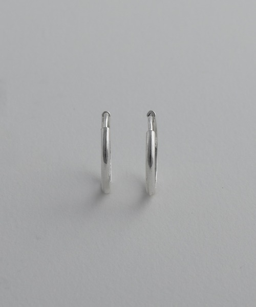 whoseA(フーシー)の「【silver925】Neat Hoop Pierce15mm / ニートフープピアス15mm(ピアス(両耳用)・レディース・シルバー/ゴールド・FREE)」の7枚目の写真
