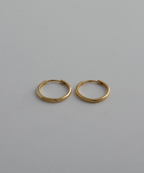 whoseA(フーシー)の「【silver925】Neat Hoop Pierce15mm / ニートフープピアス15mm(ピアス(両耳用)・レディース・シルバー/ゴールド・FREE)」の12枚目の写真