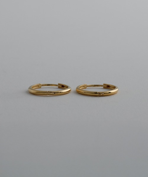 whoseA(フーシー)の「【silver925】Neat Hoop Pierce15mm / ニートフープピアス15mm(ピアス(両耳用)・レディース・シルバー/ゴールド・FREE)」の13枚目の写真