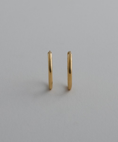 whoseA(フーシー)の「【silver925】Neat Hoop Pierce15mm / ニートフープピアス15mm(ピアス(両耳用)・レディース・シルバー/ゴールド・FREE)」の15枚目の写真
