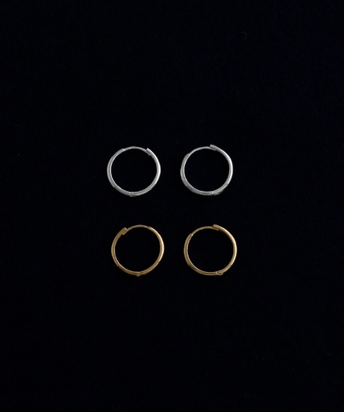 whoseA(フーシー)の「【silver925】Neat Hoop Pierce15mm / ニートフープピアス15mm(ピアス(両耳用)・レディース・シルバー/ゴールド・FREE)」の20枚目の写真