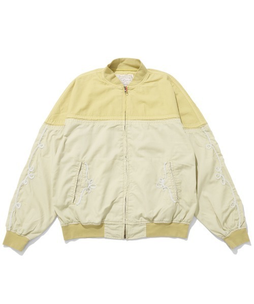 KRIFF MAYER（クリフメイヤー）の「ダービージャケット（ブルゾン・メンズ・イエロー/ベージュ/チャコール・X-LARGE/LARGE/MEDIUM）」の3枚目の写真