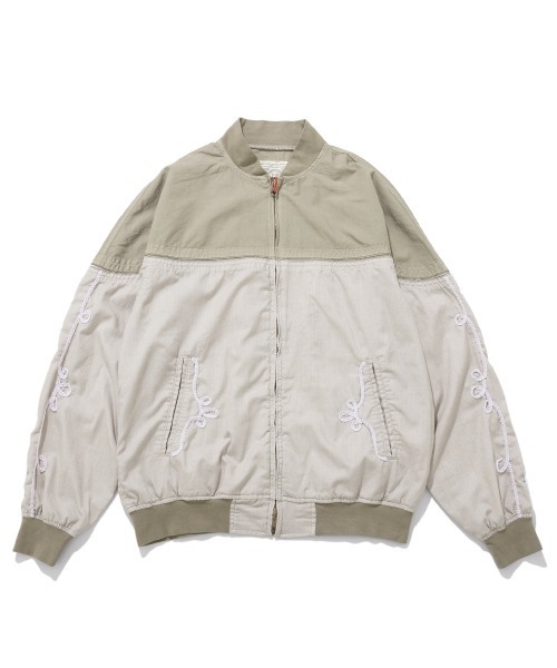 KRIFF MAYER（クリフメイヤー）の「ダービージャケット（ブルゾン・メンズ・イエロー/ベージュ/チャコール・X-LARGE/LARGE/MEDIUM）」の6枚目の写真