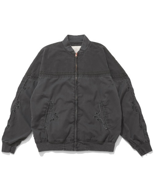 KRIFF MAYER（クリフメイヤー）の「ダービージャケット（ブルゾン・メンズ・イエロー/ベージュ/チャコール・X-LARGE/LARGE/MEDIUM）」の8枚目の写真
