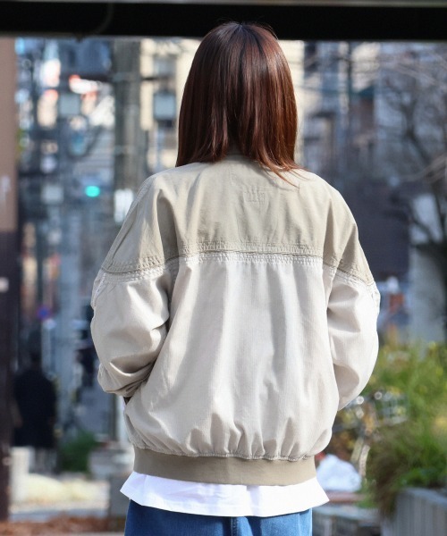KRIFF MAYER（クリフメイヤー）の「ダービージャケット（ブルゾン・メンズ・イエロー/ベージュ/チャコール・X-LARGE/LARGE/MEDIUM）」の20枚目の写真
