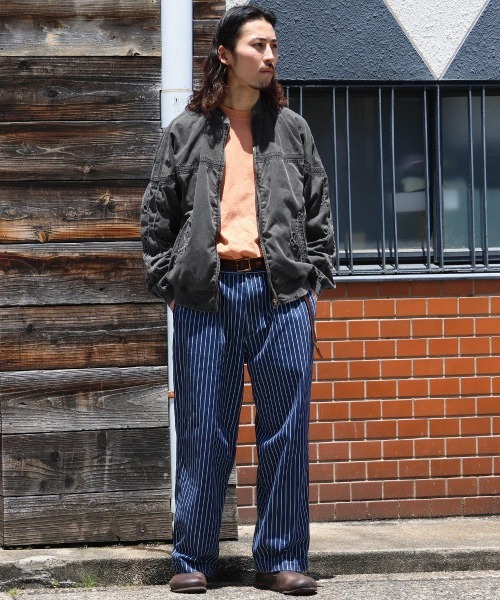 KRIFF MAYER（クリフメイヤー）の「ダービージャケット（ブルゾン・メンズ・イエロー/ベージュ/チャコール・X-LARGE/LARGE/MEDIUM）」の4枚目の写真