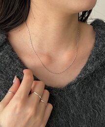 CAPRICIEUX LE'MAGE | 〈GOLDY/ゴールディ〉ツイストチェーンスキンネックレス(ネックレス)