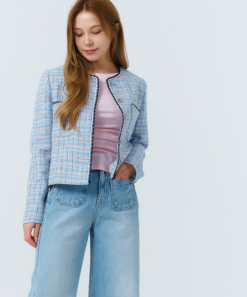 アパルトモンMOTHERINSIDERCROPBLUEDENIM 