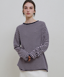 Meg stripe knit (pink)