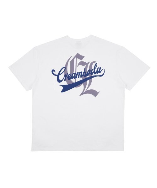 CREAM SODA LAB（クリームソーダラボ）の「LAB オールドシエル オーバーサイズ ポケット 半袖Tシャツ ホワイト グレー（Tシャツ/カットソー・メンズ・その他・X-LARGE/LARGE/MEDIUM）」の14枚目の写真
