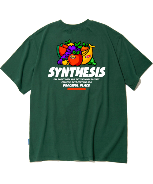 TRIPSHION(トリップション)の「ASSORTED FRUITS グラフィックTシャツ - グリーン(Tシャツ/カットソー・メンズ・その他・LARGE/MEDIUM/X-LARGE)」の1枚目の写真