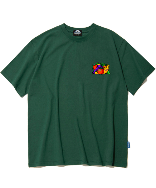 TRIPSHION(トリップション)の「ASSORTED FRUITS グラフィックTシャツ - グリーン(Tシャツ/カットソー・メンズ・その他・LARGE/MEDIUM/X-LARGE)」の2枚目の写真